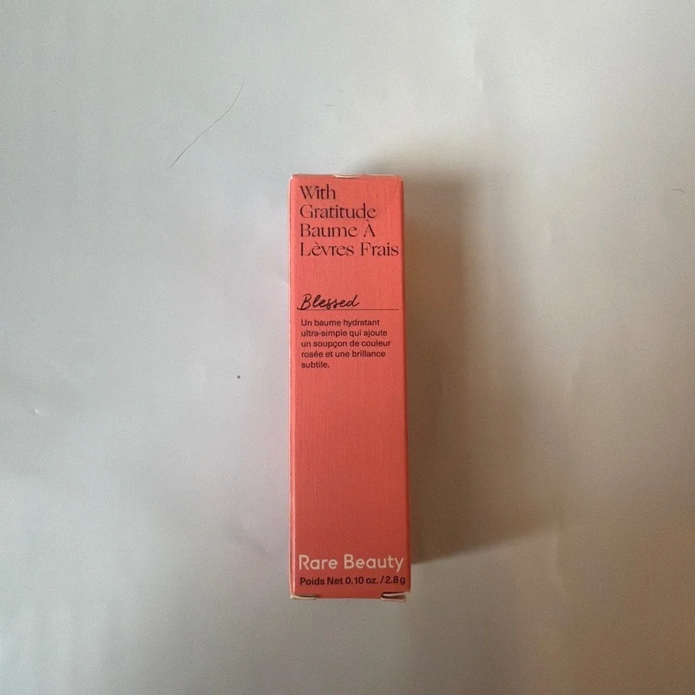 Rare Beauty With Gratitude Dewy Lip Balm Blessed 0.10 oz 2.8g New in Box